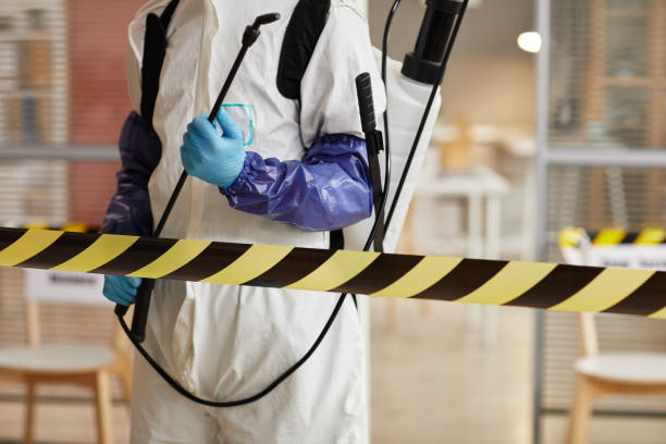 Professional Biohazard technician working in Marlton, NJ